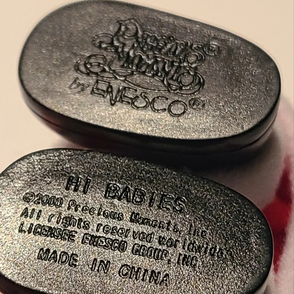 Vintage Precious Moments Christmas Ornament Santa doll plastic - Picture 4 of 6